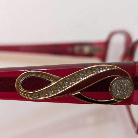 Armourx 7018 BRG 135 ARX Z87 -2+ Burgundy Full Rim Eyeglasses Frame - Picture 7 of 12